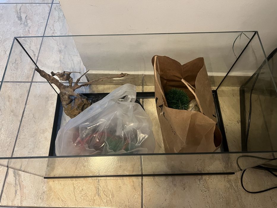 2 acvarii 60 litri Juwel + Aquael  + accesorii