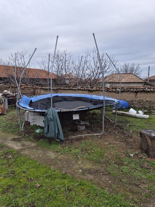 Батут  Трамплин ф366см