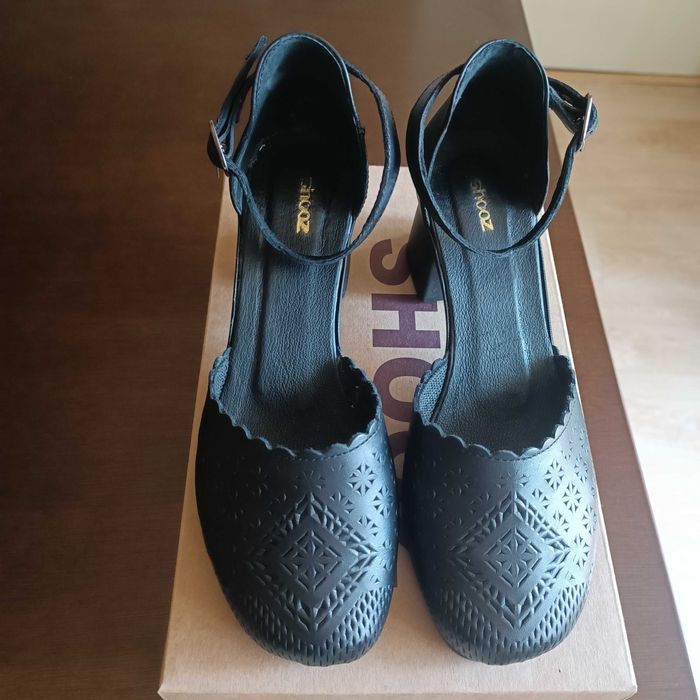 Дамски обувки от естествена кожа