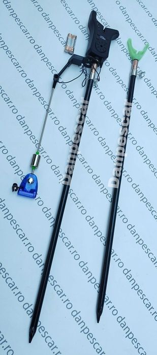 Avertizor pentru pescuit la Feeder FL cu picheti si swinger mkm2