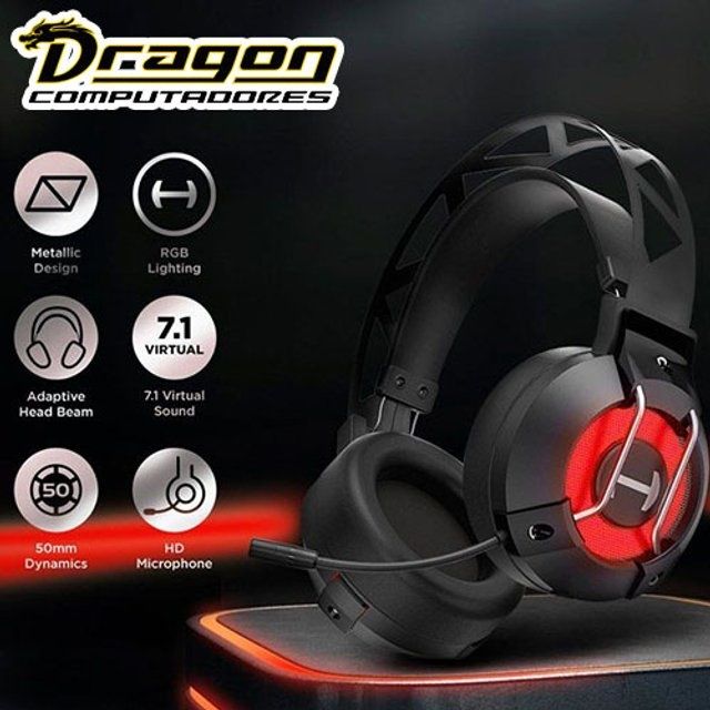 Edifier G30 TE RGB Игровые Проводные Наушники/Гарнитура