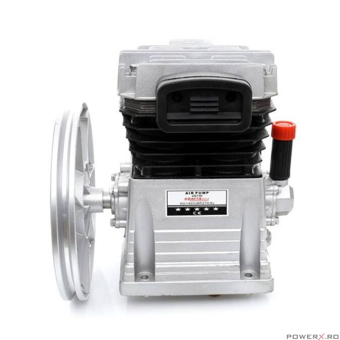 Cap compresor aer, 2 cilindri, 2.2kW, 500L min, Kraft