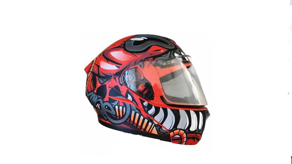 Casca Moto Scuter Atv Flip-up Cu Ochelari M L XL CAGULA CADOU