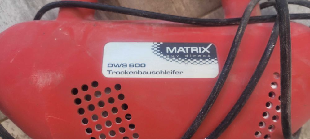 Mașină de șlefuit Matrix DVVS 600