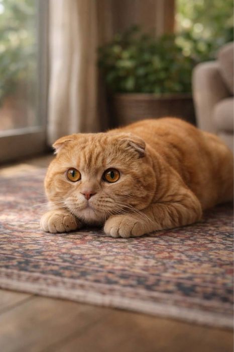 Скоттиш фолд 1 ёш лоток кошиб берилади