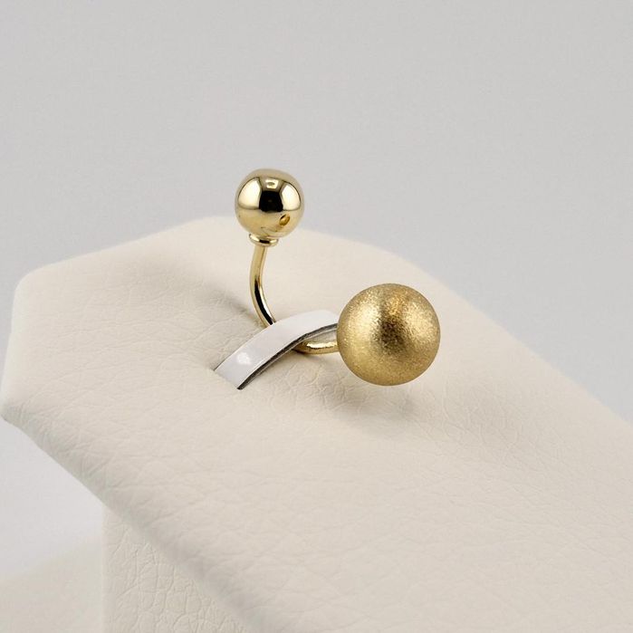 Piercing din aur de 14k, 1.15g | GlobalCash.ro #GR122326