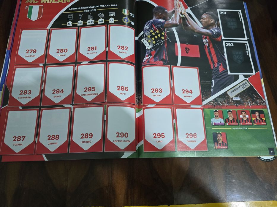 Album gol,nelipit,Panini FIFA 365 2026,varianta din Serbia,35 lei