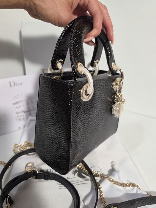 Дамска чанта Christian Dior Lizard Mini