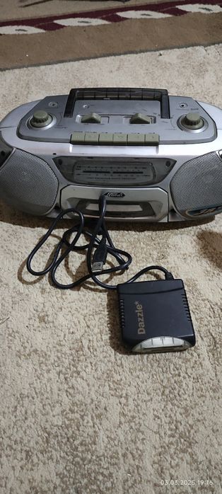 Магнитофон и кардридер