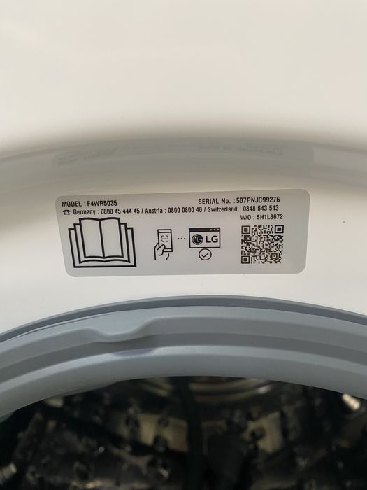 Пералня LG  F4WR5035 13 кг. 1360 об.