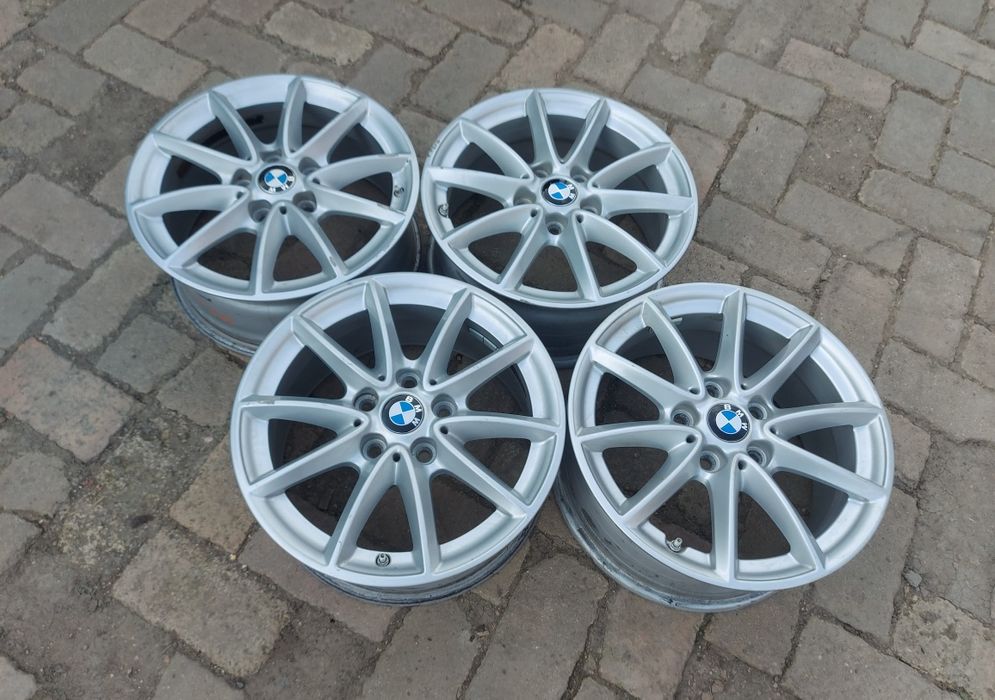 Set 4buc jante originale BMW F45 F46 senzori R16 - 7Jx16H2 ET52 5x112