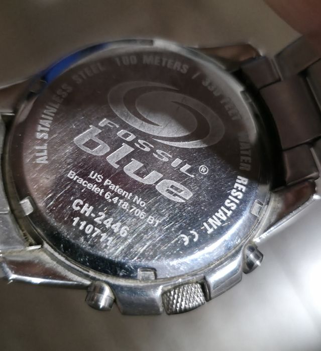 Ceas Fossil Blue Chronograph 100m