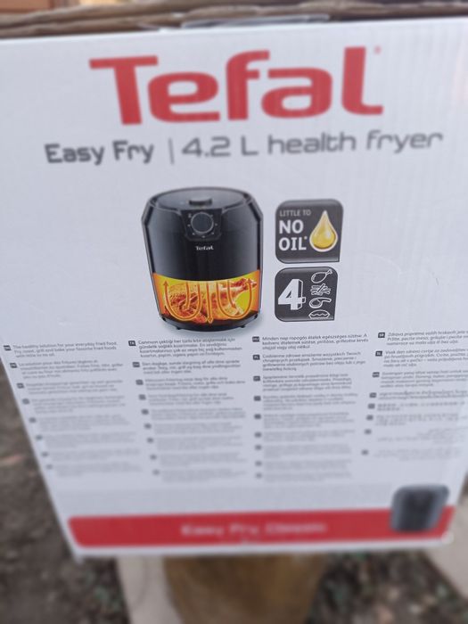 Friteuza cu aer cald Tefal Easy Fry Classic XL EY201815 (Nou)