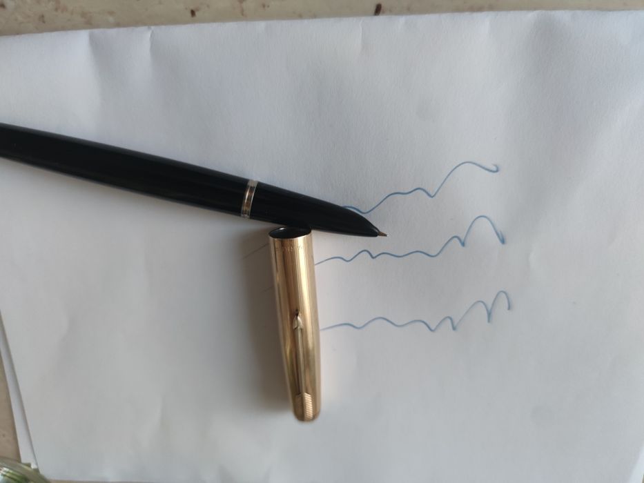 Stilou Parker 51  vintage penita aur 14k