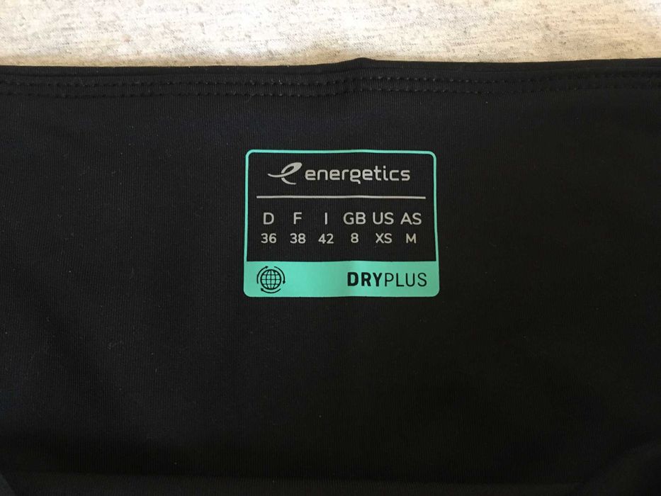 Къс спортен клин XS S черен с джобове / къси панталони за тренировка