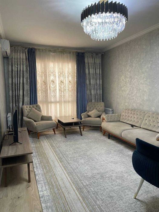 Сдаётся 4 ком кв на Алмазаре, ЖК "Almazar city", ор-р: улица Карасарай