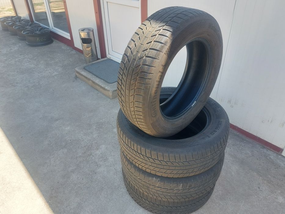 100 lei bucata! Set anvelope M+S/IARNA 225 65 17 Continental dot 2021