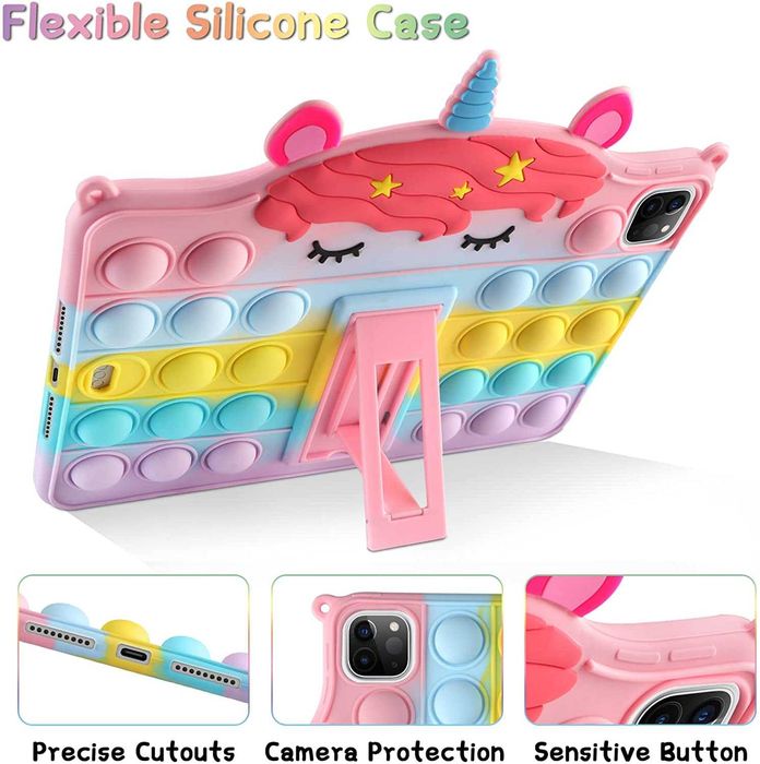 Нов Защитен калъф за таблет iPad Айпад Еднорог играчка Попип Фиджет