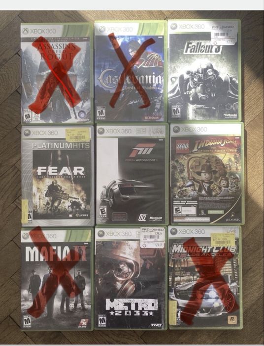 Xbox 360 игри NTFS/Pal