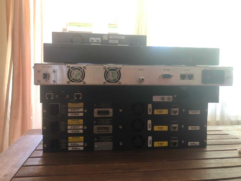 Pachet echipamente rețea: Cisco,Telco, SFP-uri, transmițător optic