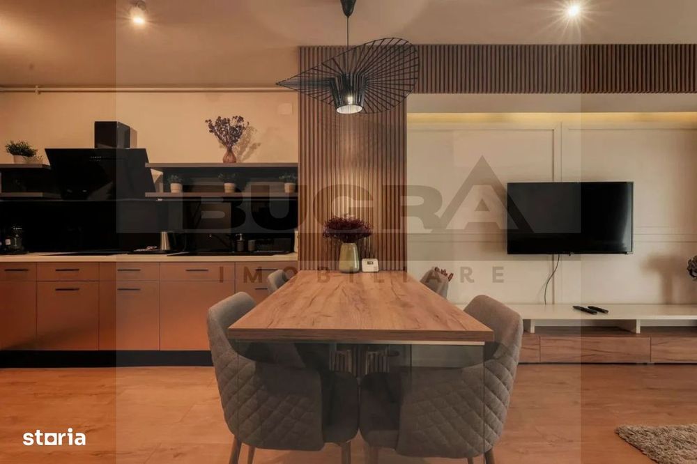 Apartament de 2 camere, 55mp, parcare, modern, Scala Center
