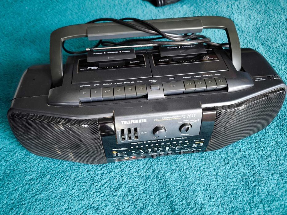 Dublu radiocasetofon Telefunken