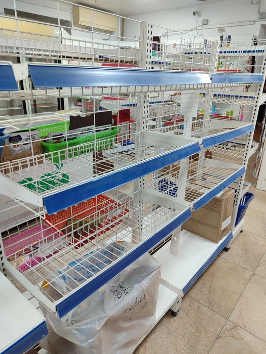 Продам торговые стеллажи б/у
