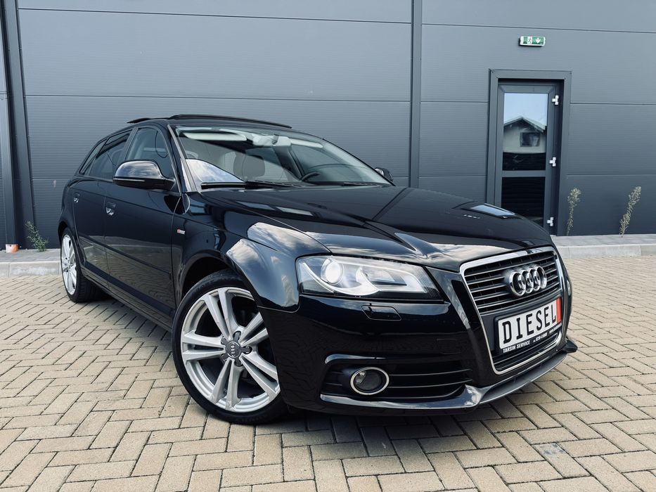 Audi~A3~Sline~2.0~TDI~ Cutie~Automat~ Recent~adus