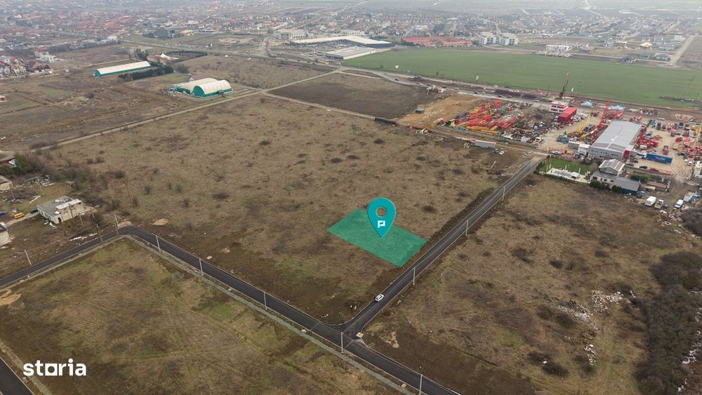 Teren intravilan de 606 mp în Vladimirescu