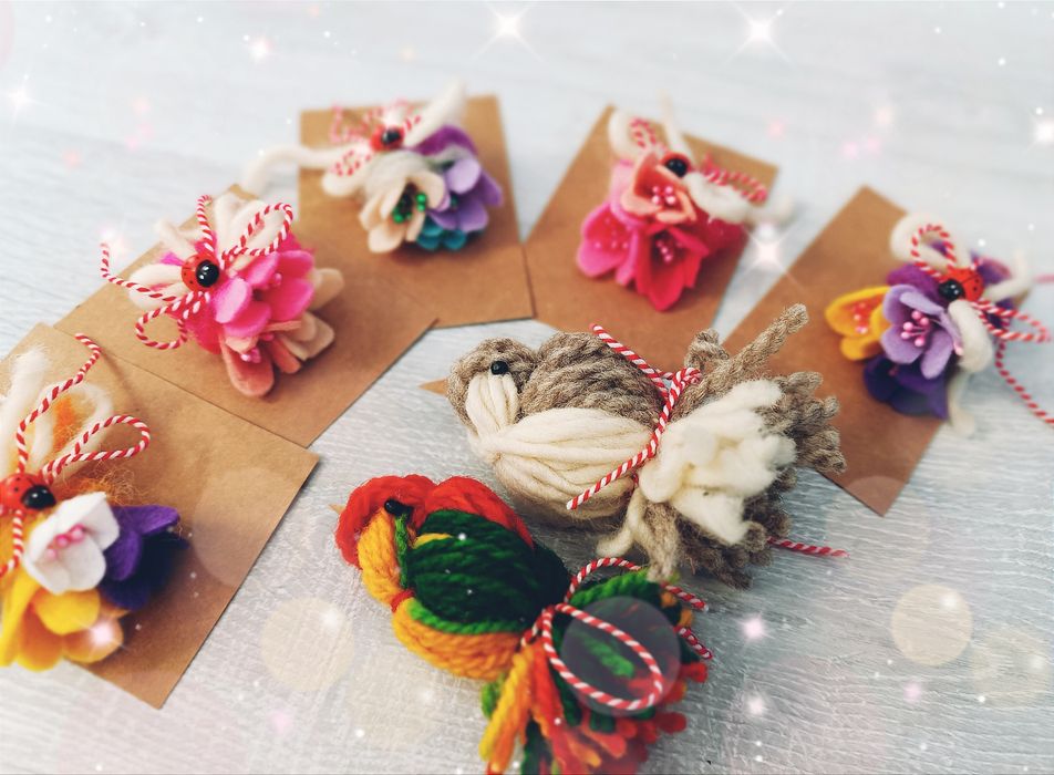 Ръчно изработени мартенички