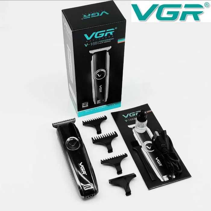 Безжична машинка тример за подстригване, оформяне VGR-168