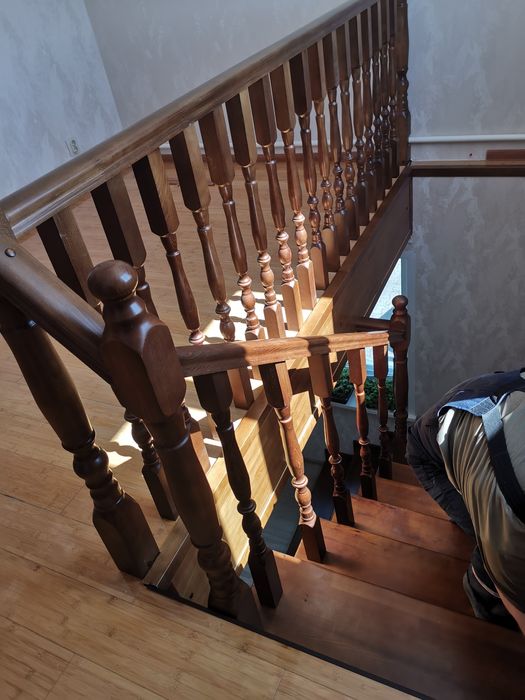 Изготовление деревянных лестниц