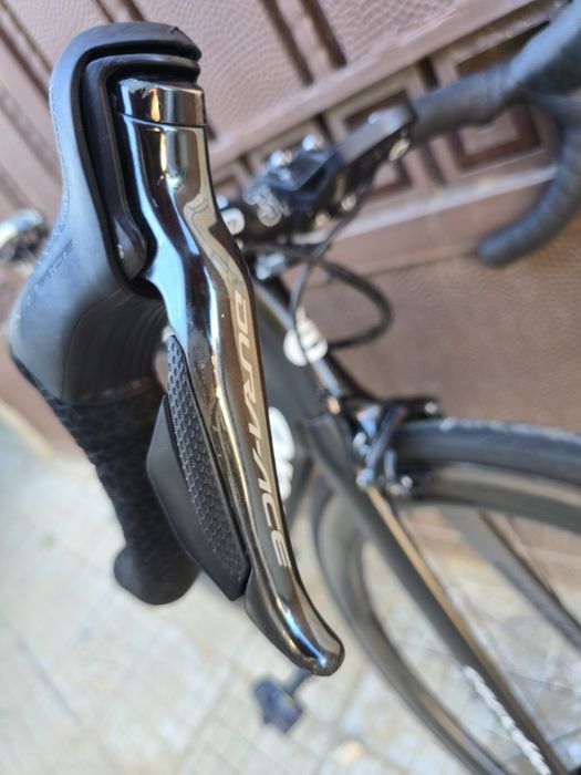 Карбонов Cervelo S5 Шосеен велосипед Dura-ace Електронен Монтаж S  размер 2x11  Перфектен