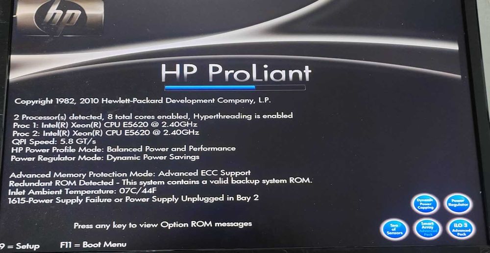 Server HP ProLiant DL380 G7 – Dual Xeon, 48GB RAM, 3× surse
