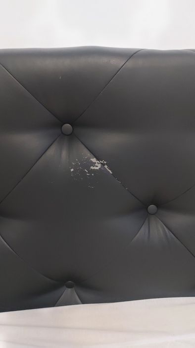 Pat tapițat piele 160×200