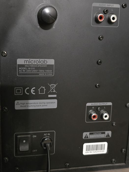 Колонки Microlab M-310