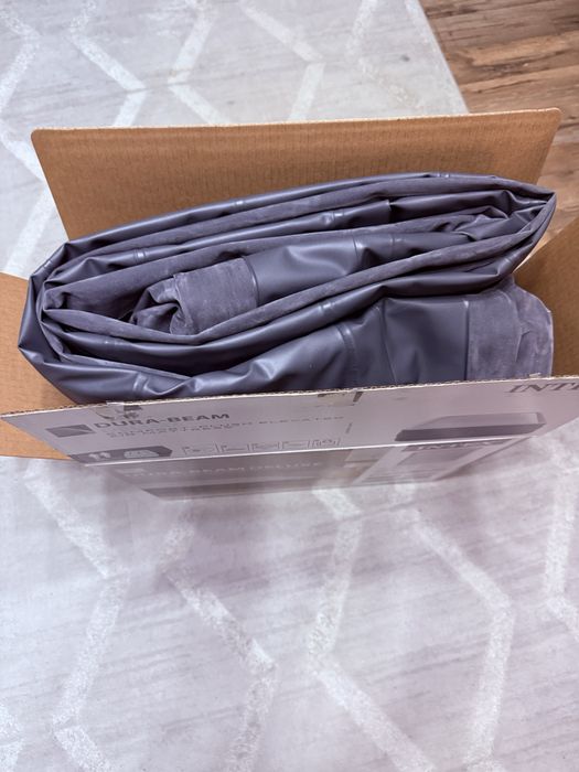 Матрас intex 028, 203x152x46 см, насос встроенный
