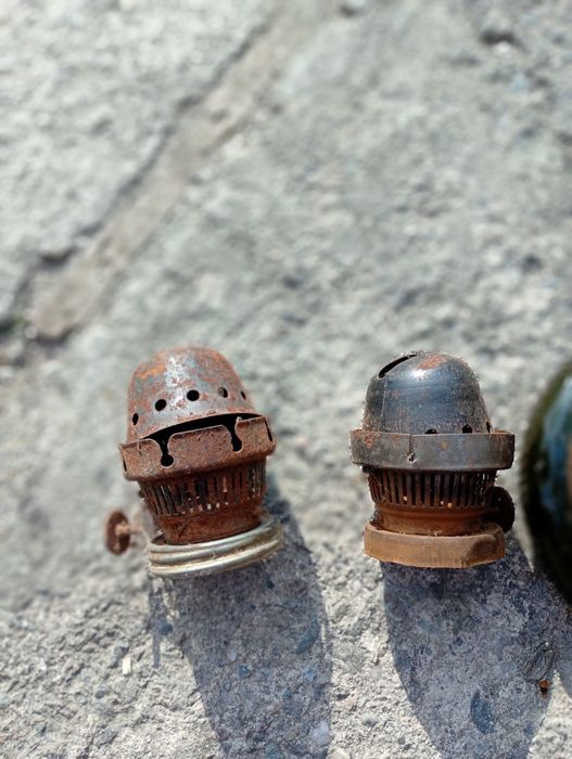 Lampa gaz veche funcțională