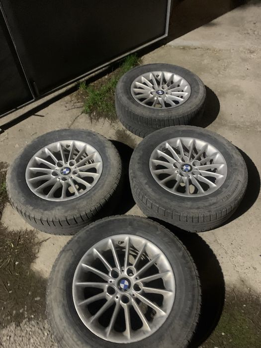 Диски бмв е39 на зимней резине