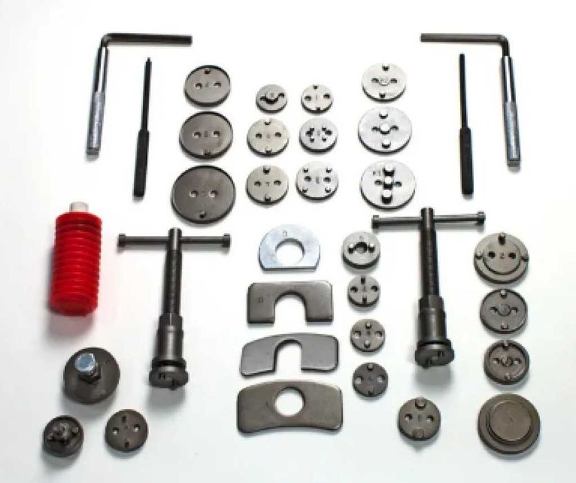 Комплект инструменти за смяна на накладки - 35 части