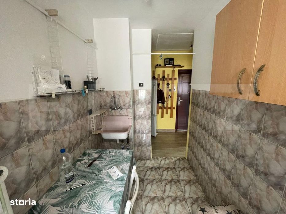 Apartament cu ocamera, 25 mp,