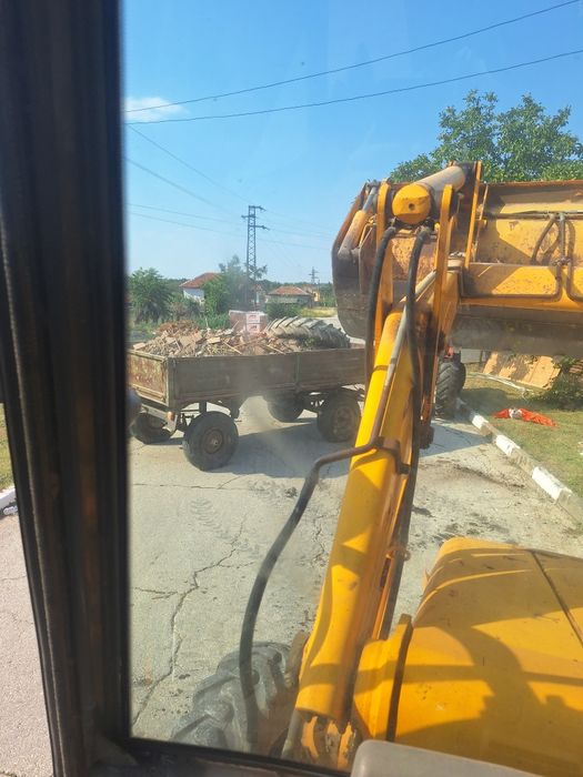 Услуги с багер и самосвал