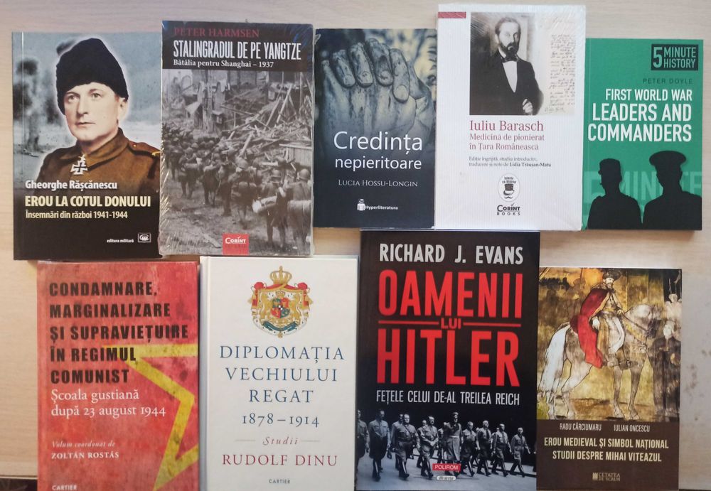 Carti despre istoria Romaniei (lichidare biblioteca)