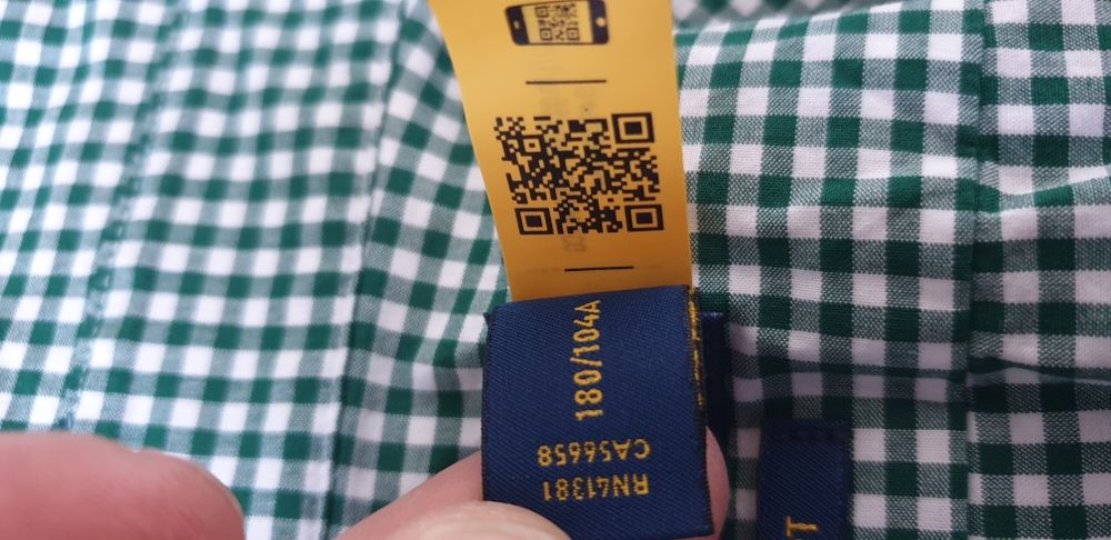 POLO Ralph Lauren Stretch Cotton / L / 16/1/2 НОВО ОРИГИНАЛ! Мъжка Риз