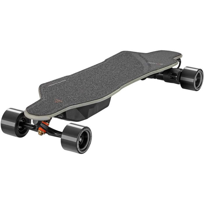 Skateboard Electric Exway Flex 2 Pro Hub 2520W, 50 km/h, 45 km autonomie, RGB, telecomandă, negru