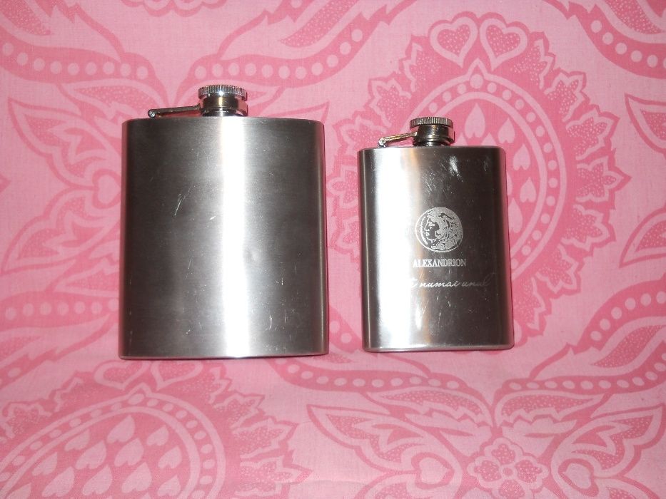 Sticla inox pentru alcool