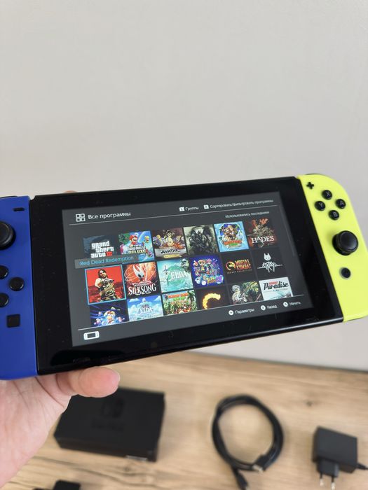 Продам прошитую Nintendo Switch 128gb 19 игр | Нинтендо Свитч