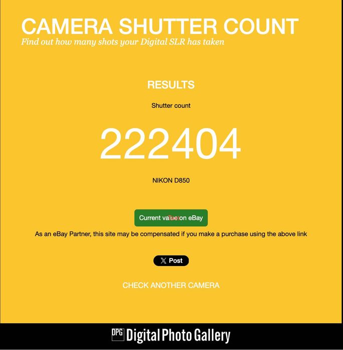 Nikon D850 Bine intretinut