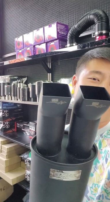 Продается выхлопная банка HKS Jasma