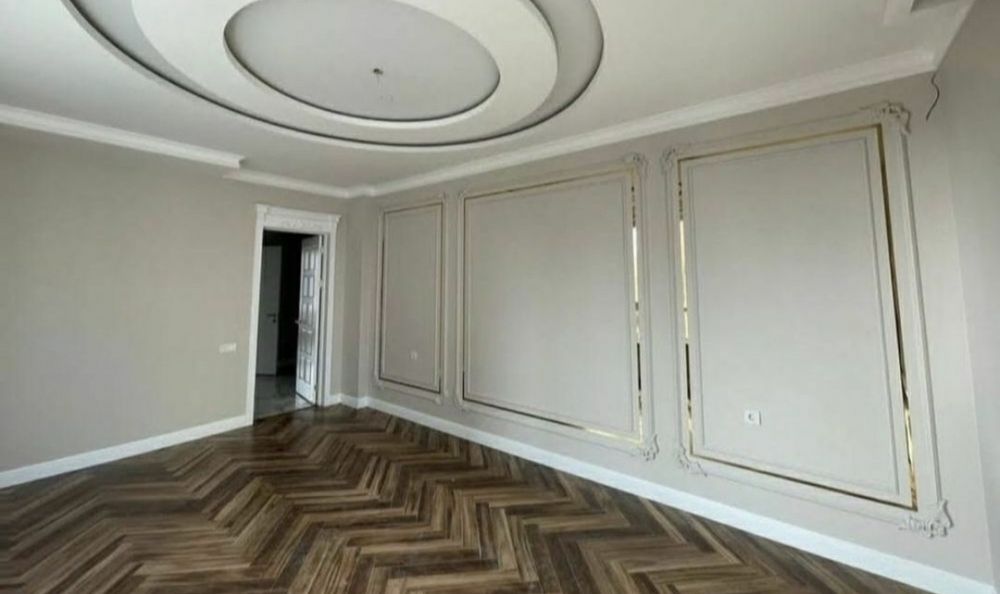 Мокрый шелк Леонардо Покраска Молдинг